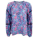 Chufy azul / Blusa estampa floral rosa - Autre Marque