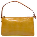 Louis Vuitton Yellow Monogram Vernis Leather Handbag - Autre Marque