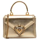 Cartera Dolce&Gabbana Devotion Bag dorada - Dolce & Gabbana