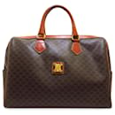 Bolsa Marrom Celine Macadam Boston - Céline