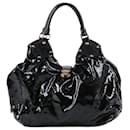 Louis Vuitton Black Mahina Patent Leather Limited Edition Surya XL Bag M95796