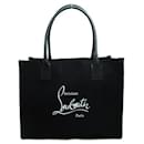 Christian Louboutin Nastroloubi Tote Canvas Tote Bag 3.24E10 in Excellent condition