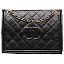 Quilted CC Full Flap Bag - Chanel