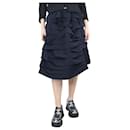 Navy blue tiered skirt - size S - Comme Des Garcons