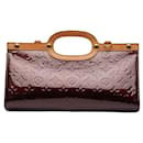 Louis Vuitton Monogram Vernis Roxbury Drive Leather Handbag M91995 in Good condition