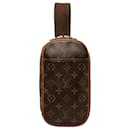 Louis Vuitton Brown Monograma Pochette Gange