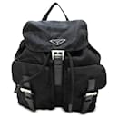 Prada Black Tessuto Backpack