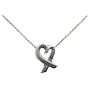 Tiffany Silber Halskette mit großem Anhänger „Loving Heart“ - Tiffany & Co