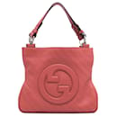 Bolso satchel Blondie pequeño rosa de Gucci