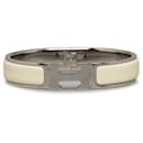 Hermès Silver Clic Clac H Bracelet