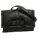 Leather Viva Bow Bag GG-21 1287 - Salvatore Ferragamo