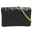 Louis Vuitton Monogram Pochette Coussin Leather Shoulder Bag M80742 en bon état