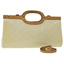 LOUIS VUITTON Monogram Vernis Roxbury Drive Hand Bag Perle M91374 LV Auth 67760 - Louis Vuitton