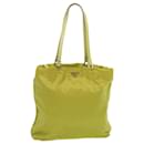 Prada Tote Bag Nylon Green Auth 67977