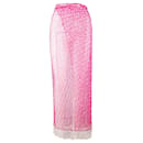 Roberto Cavalli Bead Embellished Wrap Skirt