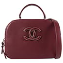 Bolsa vermelha Chanel Coco Curve Vanity Case