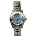 Silver Tag Heuer Automatic Stainless Steel Link Watch