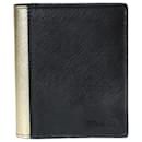 Black small leather wallet - Prada