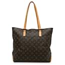 Louis Vuitton Brown-Monogramm Cabas Mezzo