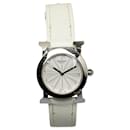 Hermes Silber Quarz Edelstahl Heure H Ronde Uhr - Hermès