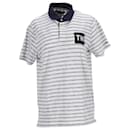 Polo coupe slim à rayures pour hommes - Tommy Hilfiger