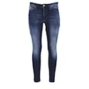 Calça jeans feminina Sylvia super skinny cintura alta desbotada - Tommy Hilfiger