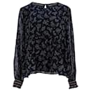 Womens Paisley Print Relaxed Fit Blouse - Tommy Hilfiger