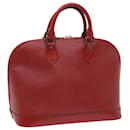 LOUIS VUITTON Epi Alma Hand Bag Castilian Red M52147 LV Auth 66399 - Louis Vuitton