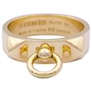 Hermès ring, "Dog collar", Yellow gold.