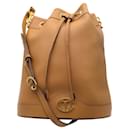 Mark Cross Sac seau Christy en cuir de veau beige - Autre Marque