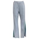 Marni Blue Check Knit Track Pants - Autre Marque