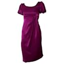Karen Millen purple knee-length pencil dress