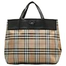 Bolso Burberry Nova Check Bolso de lona en buen estado