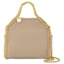 Falabella Tiny Tote in beige synthetic leather - Stella Mc Cartney