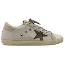 Golden Goose Superstar Low Sneakers in White Leather