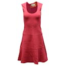 Ärmelloses Kleid von Emilio Pucci aus rosa Wolle