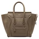 Celine Micro Leather Luggage Tote Leather Tote Bag in Good condition - Céline