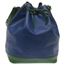LOUIS VUITTON Epi Noe Shoulder Bag Bicolor Green Blue M44044 LV Auth 67967 - Louis Vuitton