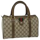 Sac GUCCI GG Supreme Web Sherry Line Boston Beige Rouge 40 02 006 Auth FM3193 - Gucci