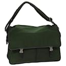 PRADA Shoulder Bag Nylon Green Auth ac2814 - Prada