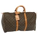 Louis Vuitton-Monogramm Keepall 50 Boston Bag M.41426 LV Auth 65109