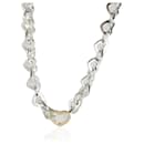 TIFFANY & CO. Heart Link Necklace in 18k yellow gold/sterling silver - Tiffany & Co
