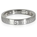 TIFFANY & CO. 3mm Band in  Platinum 0.03 ctw - Tiffany & Co
