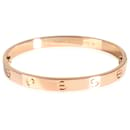 Cartier love bracelet in 18k Rose Gold