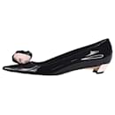 Sapatilhas pretas envernizadas - tamanho UE 42 - Christian Dior