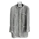 11K$ Supermarket Luxurious Silk Tweed Coat - Chanel