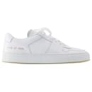 Baskets Decades - COMMON PROJECTS - Cuir - Blanc - Autre Marque