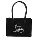 Christian Louboutin Nastroloubi Large Tote Canvas Tote Bag 3.24E10 in Excellent condition
