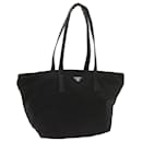 PRADA Tote Bag Nylon Noir Auth ep3609 - Prada