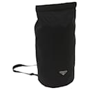 PRADA Shoulder Bag Nylon Black Auth 67603 - Prada
